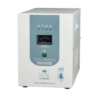 鸿宝稳压器TND-8000VA单相高精度全自动交流稳压器型号规格技术参数说明书