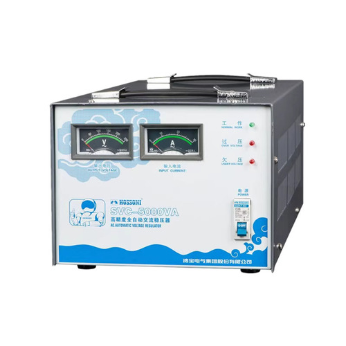 鸿宝稳压器SVC-500VA单相高精度全自动交流稳压器型号规格技术参数说明书